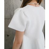 ペプラムニットトップス 春 夏 秋 M L レディース | aquagarage | 詳細画像7