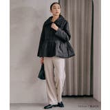 ダイヤキルトペプラムダウン 秋 冬 M | aquagarage | 詳細画像7 