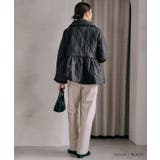 ダイヤキルトペプラムダウン 秋 冬 M | aquagarage | 詳細画像8 