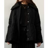 ダイヤキルトペプラムダウン 秋 冬 M | aquagarage | 詳細画像10 