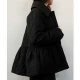 ダイヤキルトペプラムダウン 秋 冬 M | aquagarage | 詳細画像11 