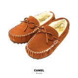 モカシンフラットシューズ キッズ ブラック | aquagarage | 詳細画像3 