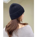 Cロゴニット帽 レディース 春 秋 冬 | aquagarage | 詳細画像14 