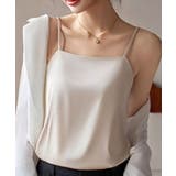 シルクタッチキャミソール | aquagarage | 詳細画像4 