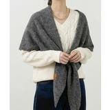 大判三角マフラー  秋 冬 | aquagarage | 詳細画像2 