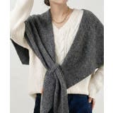 大判三角マフラー  秋 冬 | aquagarage | 詳細画像5 