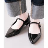 メリージェーンローヒールパンプス レディース | aquagarage | 詳細画像12