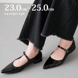 メリージェーンローヒールパンプス レディース | aquagarage | 詳細画像1