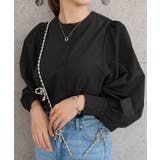 2wayボリューム袖ブラウス 春 夏 秋 M | aquagarage | 詳細画像3