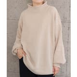 鹿の子編みハイネックニット レディース 春 秋 冬 | aquagarage | 詳細画像15