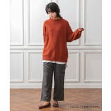 鹿の子編みハイネックニット レディース 春 秋 冬 | aquagarage | 詳細画像5