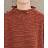 鹿の子編みハイネックニット レディース 春 秋 冬 | aquagarage | 詳細画像7