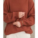 鹿の子編みハイネックニット レディース 春 秋 冬 | aquagarage | 詳細画像8