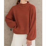 鹿の子編みハイネックニット レディース 春 秋 冬 | aquagarage | 詳細画像9