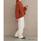 鹿の子編みハイネックニット レディース 春 秋 冬 | aquagarage | 詳細画像10