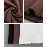 リブニット裏起毛トップス 春 秋 冬 M レディース | aquagarage | 詳細画像17