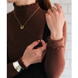 リブニット裏起毛トップス 春 秋 冬 M レディース | aquagarage | 詳細画像5