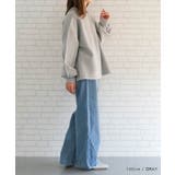 ボリュームスリーブデザイントップス レディース 秋 冬 | aquagarage | 詳細画像7