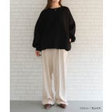 ボリュームスリーブデザイントップス レディース 秋 冬 | aquagarage | 詳細画像10