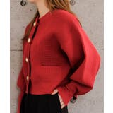 BIGボタンニットカーディガン 秋 冬 M レディース | aquagarage | 詳細画像9