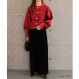 BIGボタンニットカーディガン 秋 冬 M レディース | aquagarage | 詳細画像11