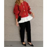 BIGボタンニットカーディガン 秋 冬 M レディース | aquagarage | 詳細画像14