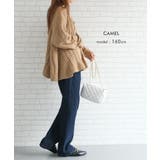 女性らしいシルエットのAラインフレアニットカーディガン | aquagarage | 詳細画像20