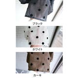 ボリューム袖が大人フェミニンなドット柄パフスリーブシアーブラウス | aquagarage | 詳細画像6