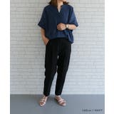 女性らしさと大人の抜け感バランスが絶妙なスキッパードルマンブラウス | aquagarage | 詳細画像16