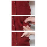 大人っぽくクラシカルな雰囲気を演出♪クルーネックニットカーディガン | aquagarage | 詳細画像9
