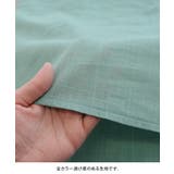 心地よいリネンの風合いが夏らしさたっぷり!5分袖シャツチュニック | aquagarage | 詳細画像7