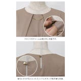 首周りを華やかに演出!フロントタックチャーム付きブラウス | aquagarage | 詳細画像7