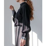 レイヤード風リブニットトップス春 秋 冬 M L | aquagarage | 詳細画像12 
