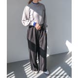 レイヤード風リブニットトップス春 秋 冬 M L | aquagarage | 詳細画像14 