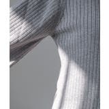 レイヤード風リブニットトップス春 秋 冬 M L | aquagarage | 詳細画像17 