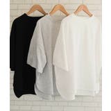 5分袖オーバーサイズTシャツ トップス春 夏 | aquagarage | 詳細画像2