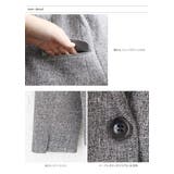 小さめ襟で上品に決まる！シンプルデザインジャケット | aquagarage | 詳細画像6 