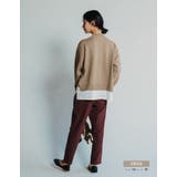 忙しい朝もコーデいらずでお洒落に決まる!レイヤード風デザインニット | aquagarage | 詳細画像15