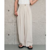 ボックスタックリネンパンツ レディース M L | aquagarage | 詳細画像15 