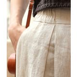 ボックスタックリネンパンツ レディース M L | aquagarage | 詳細画像9 