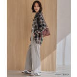 チェックロングシャツ 秋 冬 レディース チェック ロング シャツメール | aquagarage | 詳細画像13