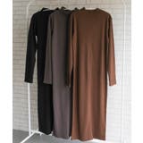 フィンガースリーブプチハイリブワンピース 春  秋 冬 | aquagarage | 詳細画像2 