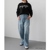 バレルレッグデニムパンツ 春 夏 秋 冬 レディース | aquagarage | 詳細画像14 