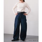 バレルレッグデニムパンツ 春 夏 秋 冬 レディース | aquagarage | 詳細画像7 