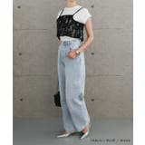 トレンドを着こなせるデニムワイドパンツ | aquagarage | 詳細画像12