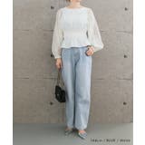 トレンドを着こなせるデニムワイドパンツ | aquagarage | 詳細画像10