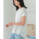 汗染み防止フレンチスリーブトップス 春 夏 M L | aquagarage | 詳細画像5