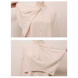 凛とした印象と甘さのバランスが絶妙なスカーフタイブラウス オフィスカジュアル | aquagarage | 詳細画像10 