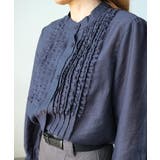 フリル×タックで上品華やかブラウス | aquagarage | 詳細画像5
