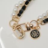 パール×チェーン2連スマホストラップ | aquagarage | 詳細画像6